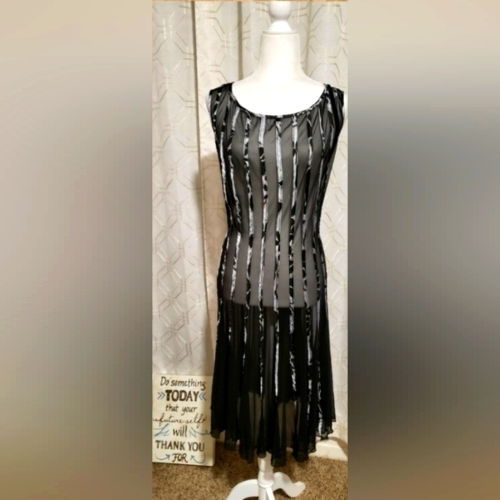 S L Fashions dress. LBD